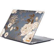 Puluz Macbook Pro 15.4 Inç A1707 Için Enkay Vintage Desen Kılıf Erik Çiçeği (Yurt Dışından)