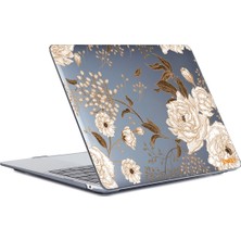 Puluz Macbook Pro 15.4 Inç A1707 Için Enkay Vintage Desen Kılıf Erik Çiçeği (Yurt Dışından)