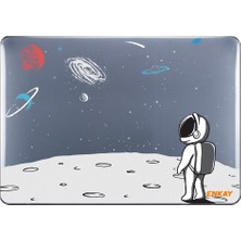 Enkay MacBook Pro 14.2 Inç A2442 Için Enkay Yıldız Kristal Kılıf Sırt Çantası Astronot (Yurt Dışından)