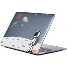 Enkay MacBook Pro 14.2 Inç A2442 Için Enkay Yıldız Kristal Kılıf Sırt Çantası Astronot (Yurt Dışından)