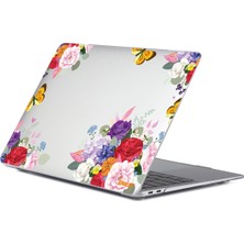 Puluz Macbook Air 13.3 Inç A1932 Için Enkay Çiçek Kristal Kılıf Pembe (Yurt Dışından)