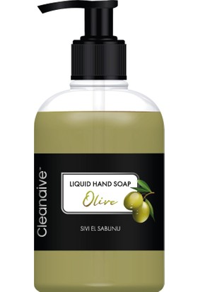 Cleanaive Liquid Hand Soap Olive (500ML) - Zeytin Kokulu Sıvı El Sabunu