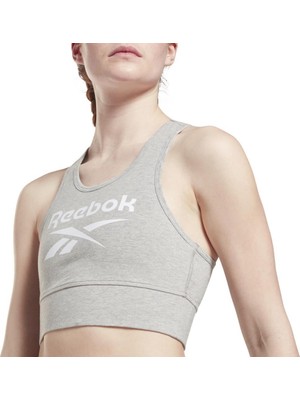 Reebok GR9393 Kadın Gri Spor Bra