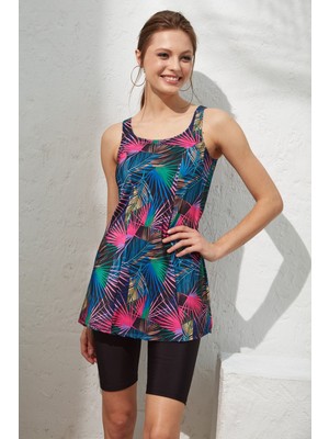 Pierre Cardin 221509 Dubai Askılı Tesettür Tankini Takım