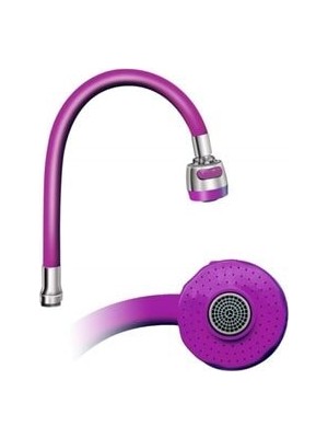 Mega Avm Murcell Kubar Fonksiyonlu Musluk Borusu - Beyaz