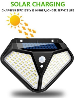 Mega Avm Sensörlü Solar Dış Mekan Lambası