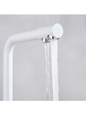 Mega Avm 3 Yollu Arıtmalı Eviye Bataryası Beyaz Renk