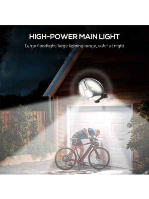 Mega Avm Sensörlü Güneş Enerjili Bahçe Aydınlatması, Sensörlü 150 LED Güneş Enerjili Bahçe Aydınlatması