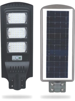 Mega Avm 90W Fotoselli Sensörlü Beyaz Solar Sokak Aydınlatma