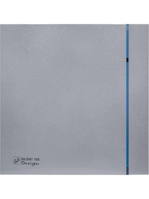 Mega Avm Silent 200 Chz Design Silver Zaman Ayarlı Nem Sensörlü Fan