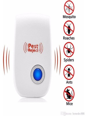 qosrix Elektronik Haşere Kovucu Böcek Kovucu Fare ve Yılan Kovucu Aparat