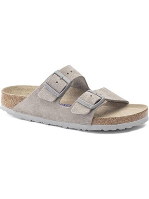 Birkenstock Arızona Sfb Vl Gri Unisex Terlik 1020557-11081