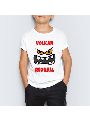 Morinna Isme Özel Red Ball 4 Crazy Kırmızı Top Redball Çocuk Tişört Mr-10