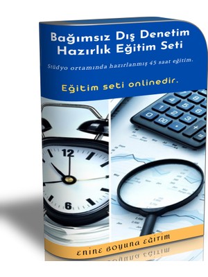 Enine Boyuna Eğitim Bağımsız Dış Denetim Hazırlık Eğitim Seti (45 Saat)