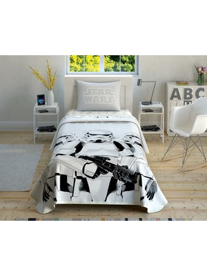 Taç Star Wars Stormtrooper Tek Kişilik Lisanslı Pike Takımı