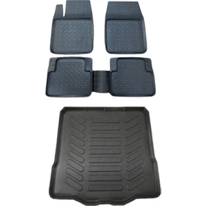 Peugeot 308 2012 Model 3D Bagaj Havuzu+3d Havuzlu Paspas