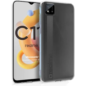 Realme C11 2021 Kılıf Transparent Soft Şeffaf