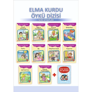 Ata 3. Sınıflar İçin Elma Kurdu Öykü Dizisi + Kitap Okuma Not Defter