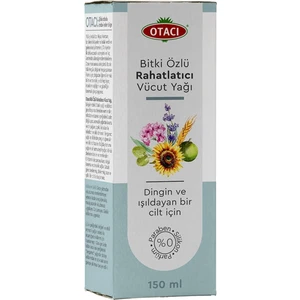 Bitki Özlü Rahatlatıcı Vücut Masaj Yağı Doğal İçeriklerle 150 ml Cilt İçin Besleyici