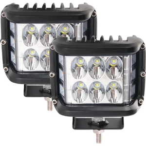 Tornado 60W Çakarlı Motosiklet / Off Road Sis Farı Beyaz Takım