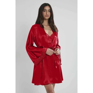 Pierre Cardin 4090 Ikili Saten Gecelik - Sabahlık Takımı