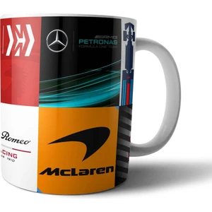 Formula 1 F1 2022 Takım Logoları Kupa Bardak Model 2