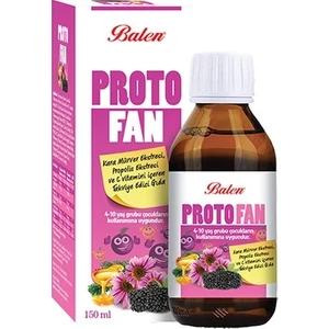 Protofan Kara Mürver Propolis ve C Vitamini 150 ml Yeni Tarihli