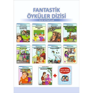 Ata 3. Sınıflar İçin Fantastik Öyküler Dizisi + Kitap Okuma Not Defteri