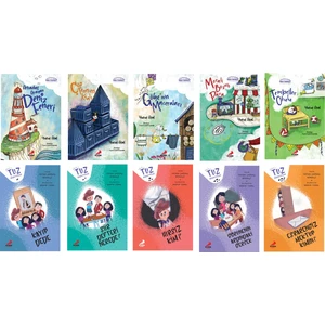 Erdem 3. Sınıflar İçin 10 Lu Hikaye Seti + Kitap Okuma Not Defteri