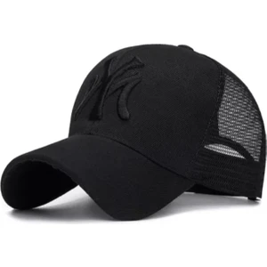 Eleven Market Fileli New York Yankees Nakışlı Şapka  Siyah Ny Şapka