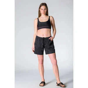 My Sea Kadın Büyük Beden Düz Desenli Deniz Şortu Su İtme Özelliği ile Rahat Kullanım