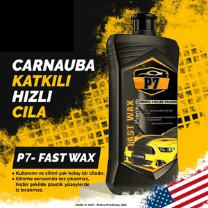 P7- Fast Wax Korumalı Carnauba Katkılı Cila 1000 ml