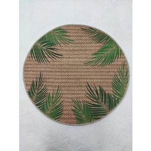 Doğal Yuvarlak Jüt Örgü Hasır Halı Kilim