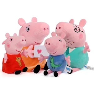 Peluş Peppa Pig Aile Seti