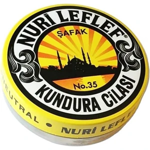 Nuri Leflef Ayakkabı Boya Cilası No 35 Naturel 12 Adet