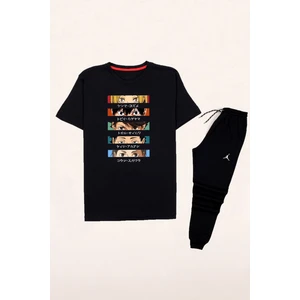 Anime Modası Baskılı Eşofman Takımı