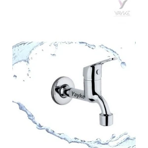 Mega Avm Aç Kapa Perletörlü Uzun Musluk Tuvalet Bahçe Çeşme Balkon Lavabo Wc Musluğu 1. Kalite Pirinç