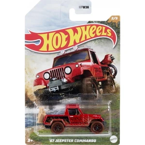 Hot Wheels '67 Jeepster Commando (Off Road Mudd Runners 2/5)  (Uzun Kart)