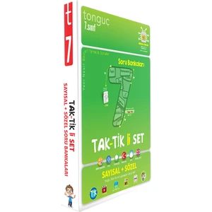 Tonguç Akademi 7. Sınıf Taktikli Tüm Dersler Soru Bankası Seti