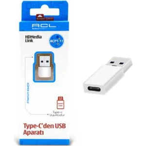 Hdmedia Type-C Den USB Veri Aktarım Aparatı Link Iphone