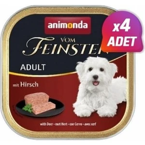 4 Adet - Animonda Vom Feinsten Geyik Etli Yetişkin Köpek Konservesi 150 gr