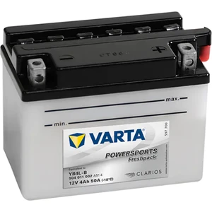 YB4L-BS 12 V 4 Ah Powersports Freschpack Akü
