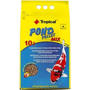 Pond Pellet Mix Koi ve Japon Balıkları Için Granül YEM 130 gr