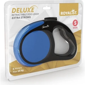 Deluxe Extra Strong Otomatik Köpek Gezdirme Tasması Mavi Small 3m