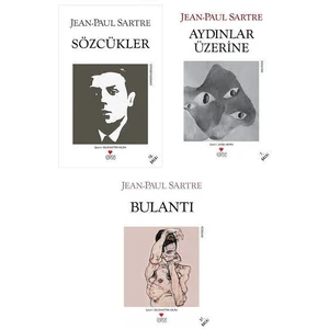 Jean-Paul Sartre 3 Kitap Set / Sözcükler - Aydınlar Üzerine - Bulantı