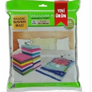 Magic Saver Bag 3 Lü  Magic Save Vakumlu Poşet Hurç Ebat 73 x 130 cm