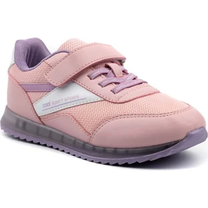 İpek Arya Fileli Cırtlı Pudra  Fashion Sneaker Iron