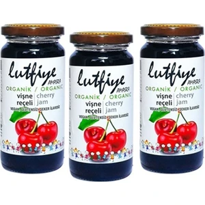 Organik Vişne Reçeli 280 gr 3'lü