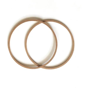 2'li 50 cm Mdf Halka Vidasız Makrome Kasnak