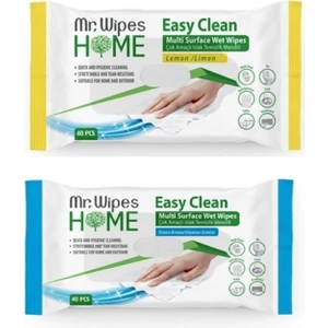 Mr. Wipes Yüzey Temizleme Mendil Seti